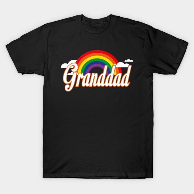 Rainbow mom tshirt granddad T-Shirt by jenneketrotsenburg